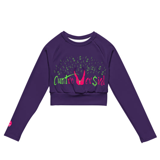 "Cuntroversial" Crop Top by Nova Caine PURPLE