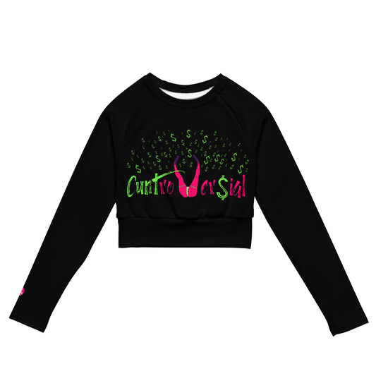 "Cuntroversial" Crop Top by Nova Caine BLACK