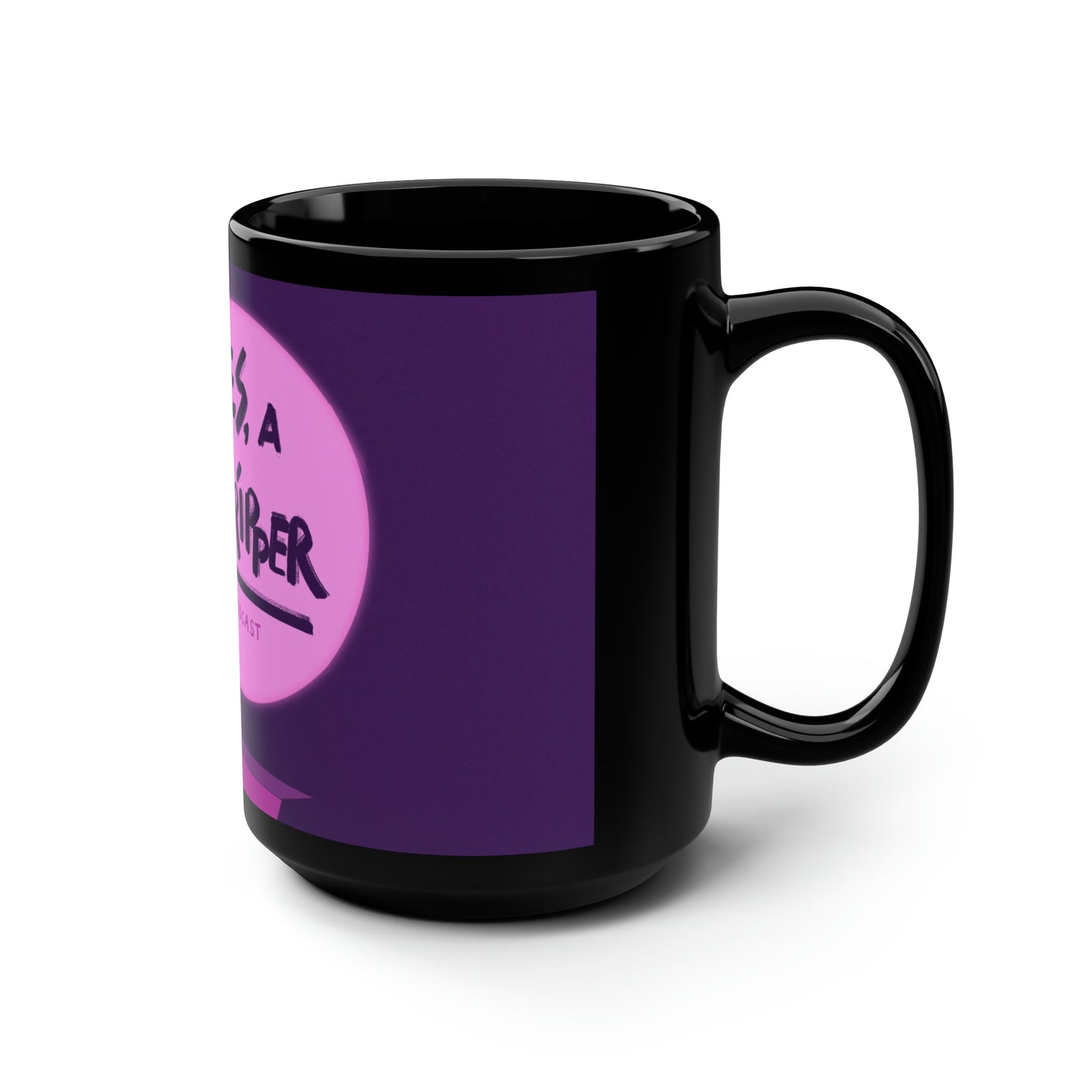 Black Mug YAS Podcast AMD Host, 15oz