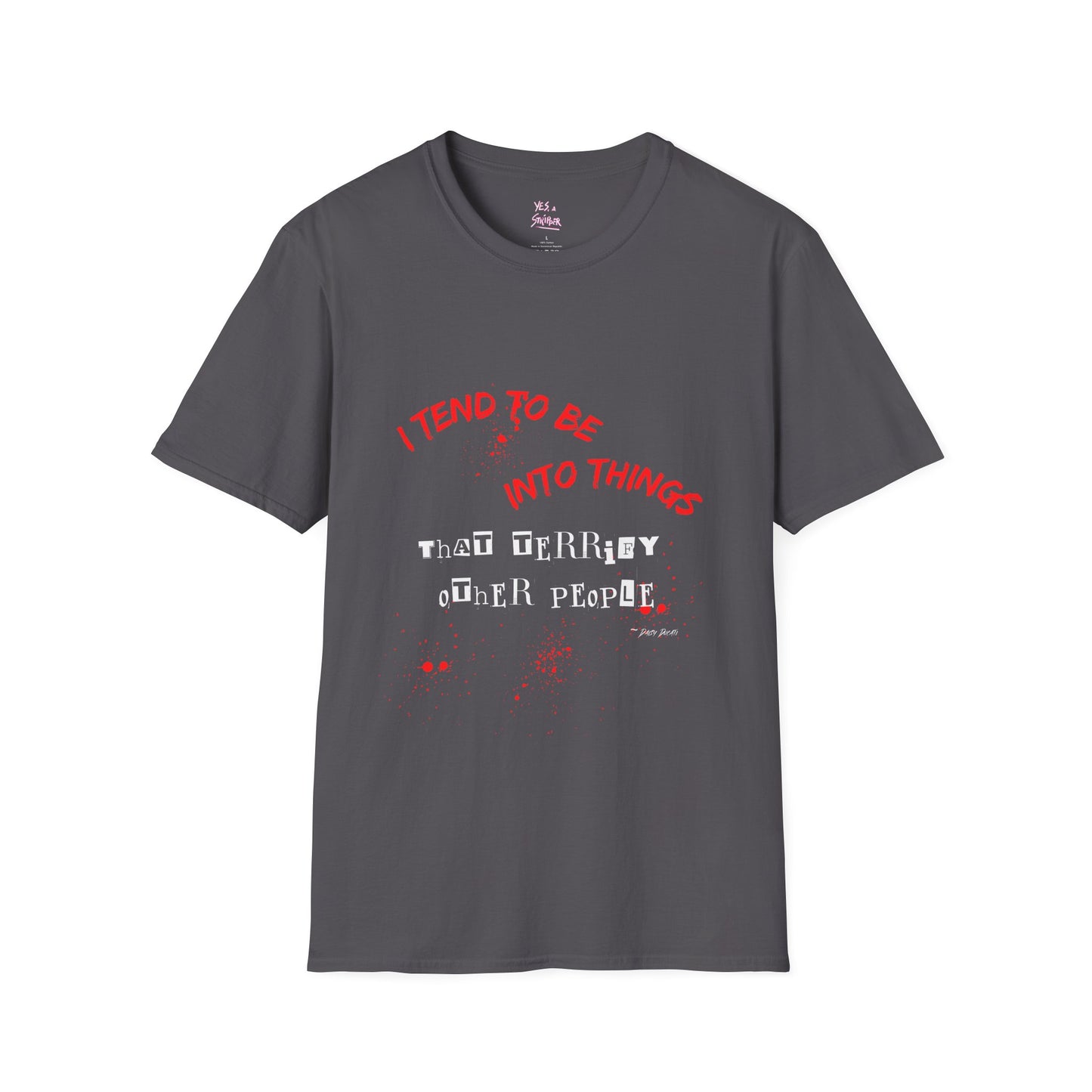 Daisy Ducati Quote  "I Tend to Be Into the Things..." T-Shirt