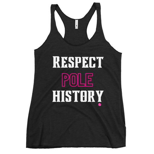 Respect Pole History Tank Top BLACK
